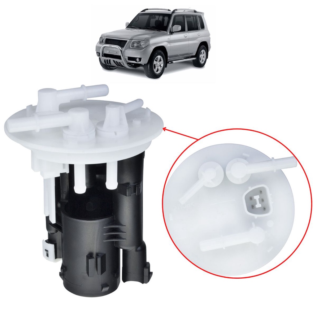 Filtro de Combustível Mitsubishi TR4 2.0 2002 2003 2004 2005 2006 2007 Gasolina Filtro de Combustível Mitsubishi TR4 2.0 2002 2003 2004 2005 2006 2007 Gasolina