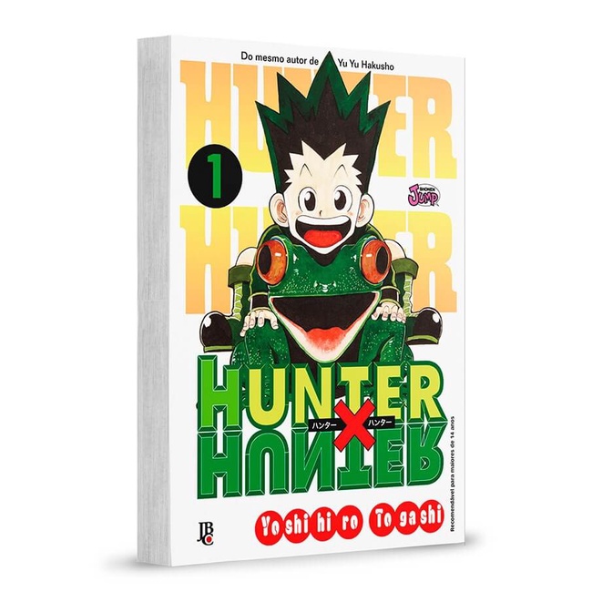 Mangá – Hunter X Hunter – 01 – Novo/Lacrado Mangá – Hunter X Hunter – 01 – Novo/Lacrado