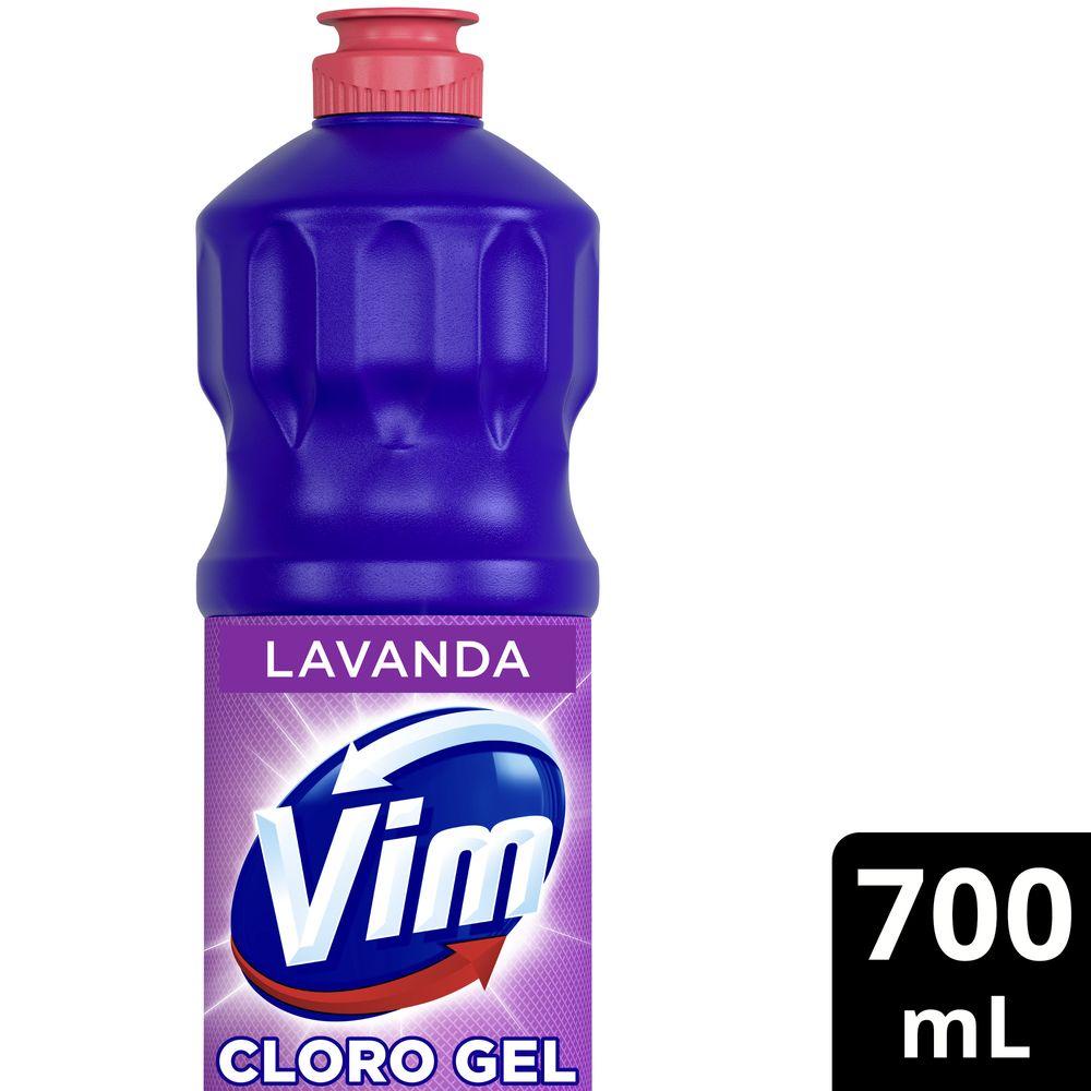 Desinfetante Vim Multiuso Cloro Gel Lavanda 700ml Desinfetante Vim Multiuso Cloro Gel Lavanda 700ml
