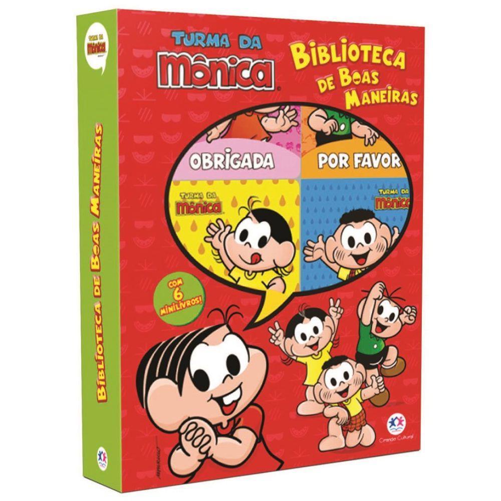 Livro Turma da Mônica Biblioteca de Boas Maneiras – Ciranda Cultural Livro Turma da Mônica Biblioteca de Boas Maneiras – Ciranda Cultural