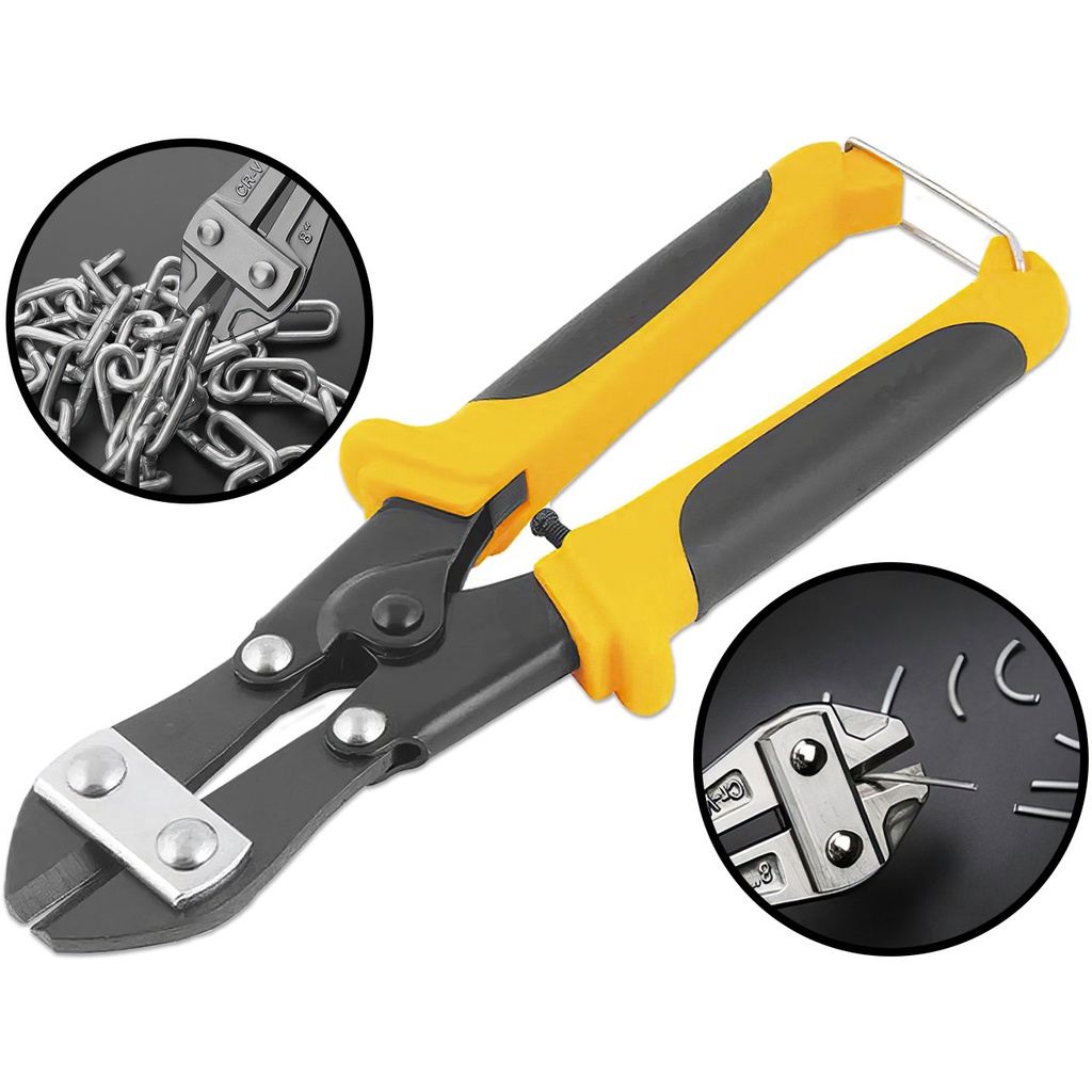 Alicate Corta Vergalhão E Cabos Com Trava 8 203mm Vonder 3385080000 Alicate Corta Vergalhão E Cabos Com Trava 8 203mm Vonder 3385080000