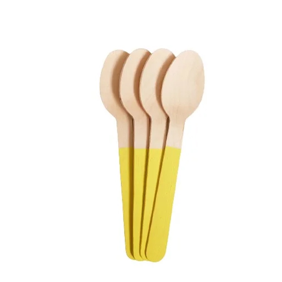 Colher de Madeira – Amarelo – 10 unidades – ArtLille – Rizzo Colher de Madeira – Amarelo – 10 unidades – ArtLille – Rizzo