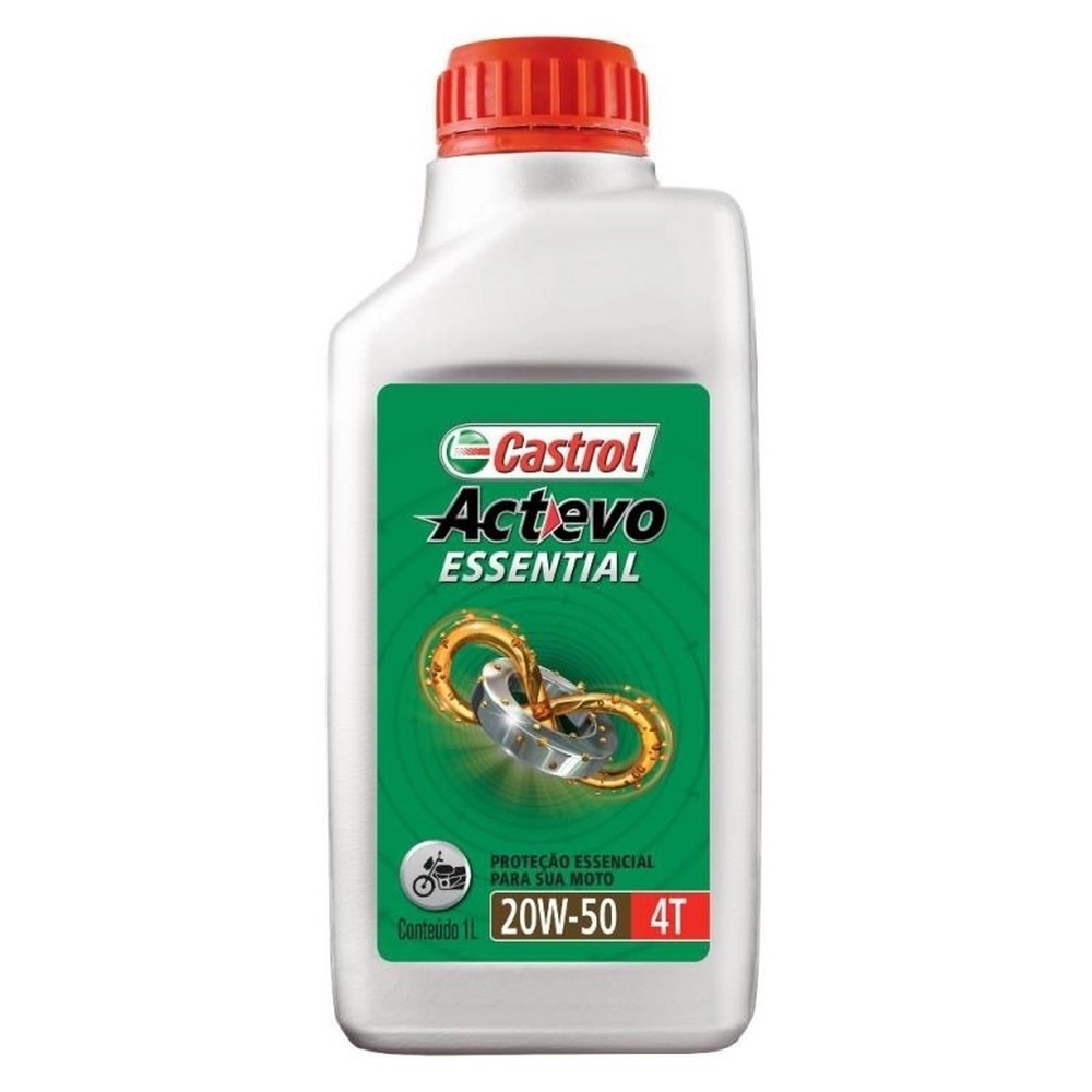 Oleo Castrol Actevo Essential 4T 20W50 1 Litro Oleo Castrol Actevo Essential 4T 20W50 1 Litro