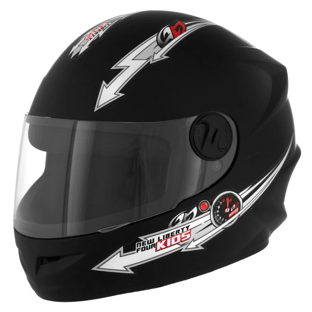 Capacete Infantil PRO TORK Liberty Four KIDS Fosco Capacete Infantil PRO TORK Liberty Four KIDS Fosco