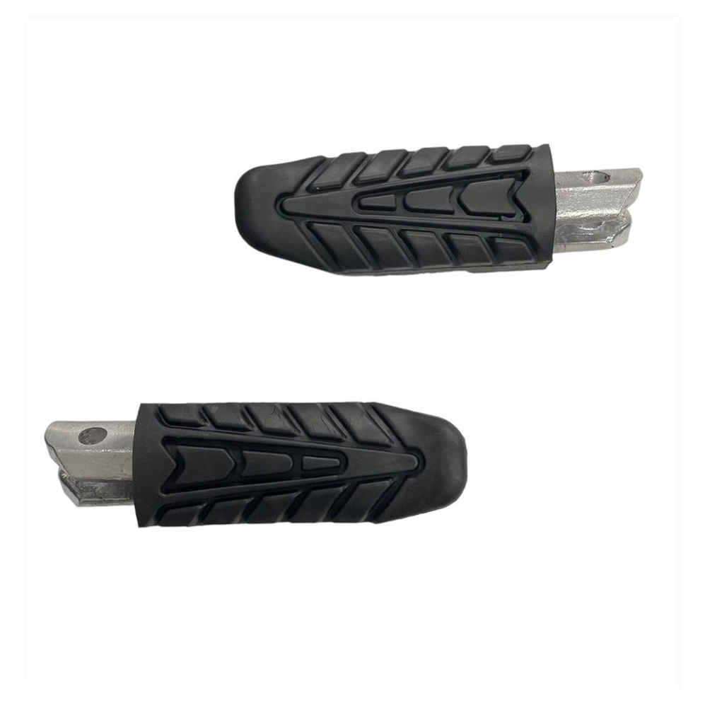 Par Pedaleira Traseira Moto Titan 160 Cb Twister Preta Par Pedaleira Traseira Moto Titan 160 Cb Twister Preta