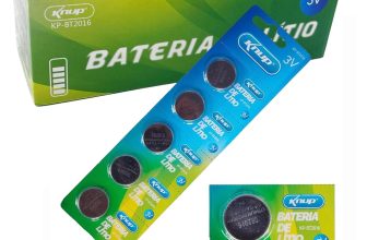 100 Baterias Cr2016 Botao Pilha Alcalina Moeda 20 Cartelas c/ 5 unidades -  vendido por Son Oficial