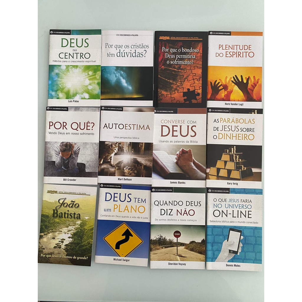 KIT Com 10 Livretos Cristãos com Diversos temas | Sortidos KIT Com 10 Livretos Cristãos com Diversos temas | Sortidos