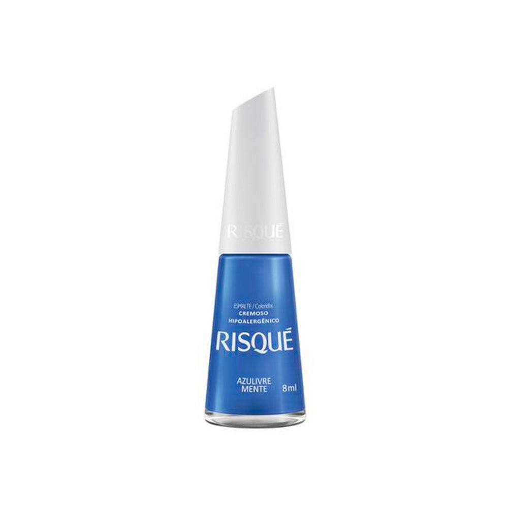 Esmalte Risqué Cremoso Azulivre Mente Esmalte Risqué Cremoso Azulivre Mente