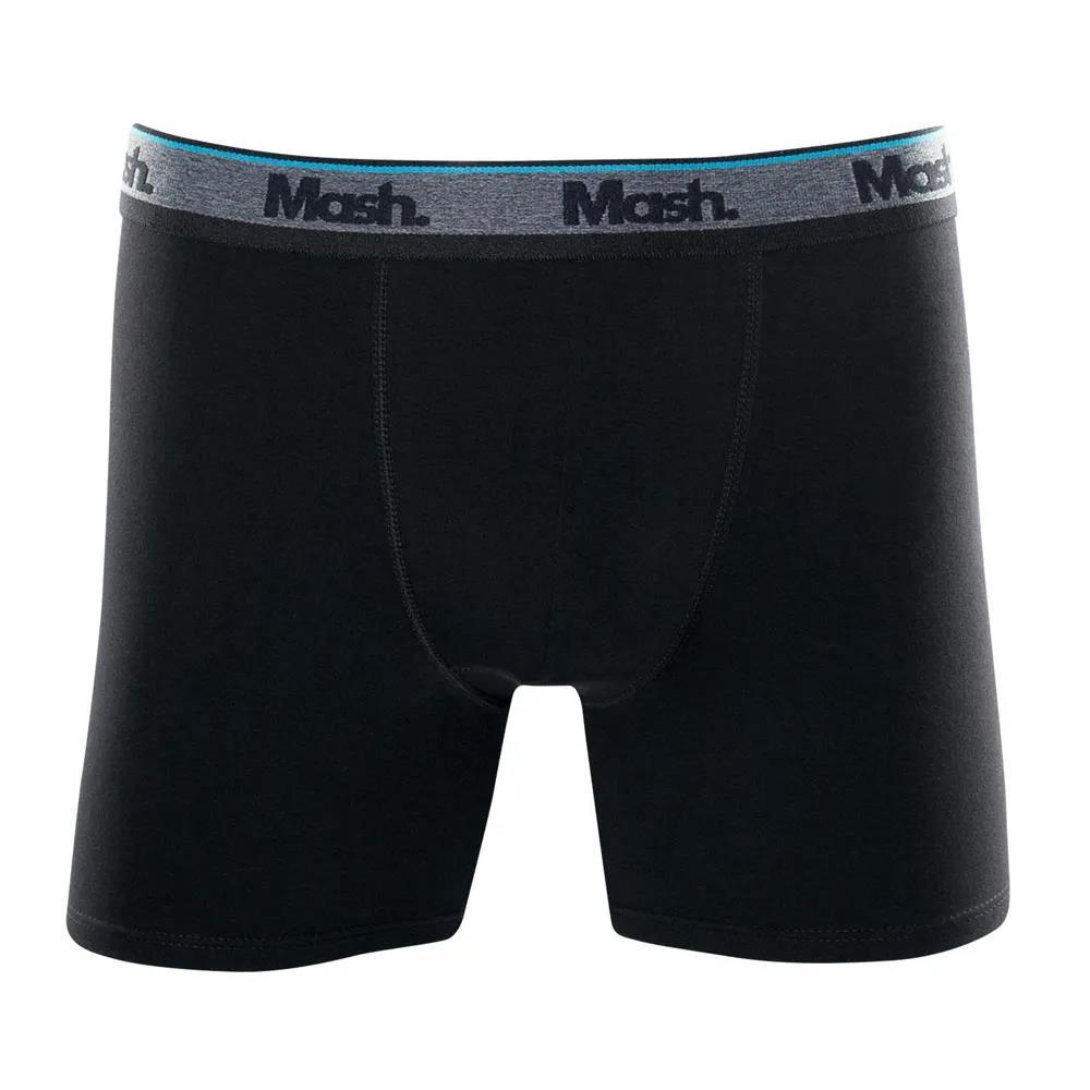 Cueca Boxer Longa Mash Masculina Cotton Algodão Cueca Boxer Longa Mash Masculina Cotton Algodão