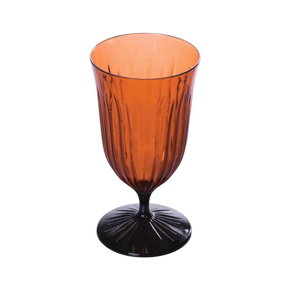 Taça Agua Lapidado 370 ml Caramelo Taça Agua Lapidado 370 ml Caramelo