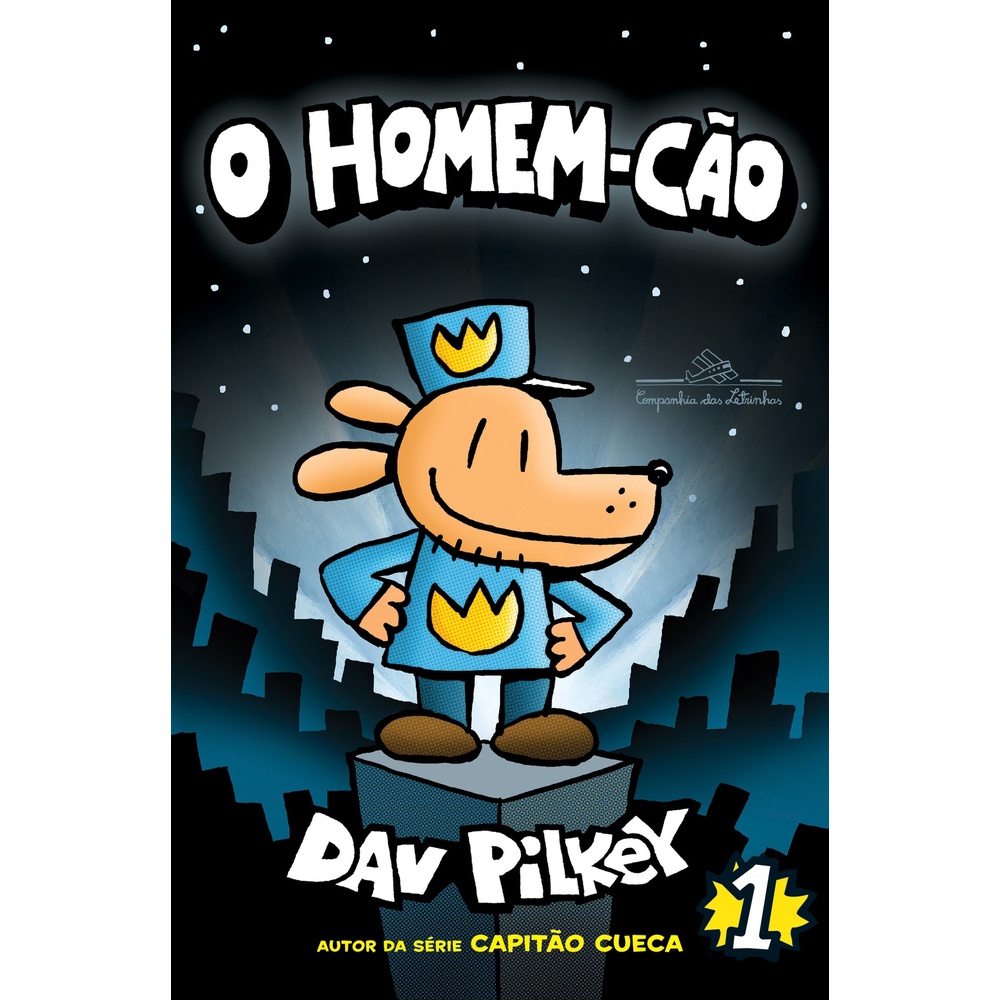 Livro O Homem-Cão #1 – Companhia das Letrinhas Livro O Homem-Cão #1 – Companhia das Letrinhas