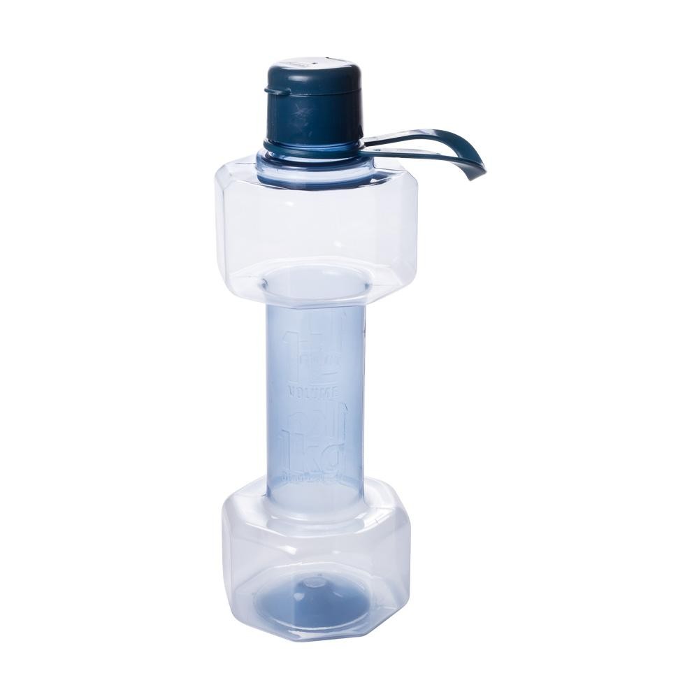 Garrafa Halter 1 L Plástico Fitness Exercício Plasútil