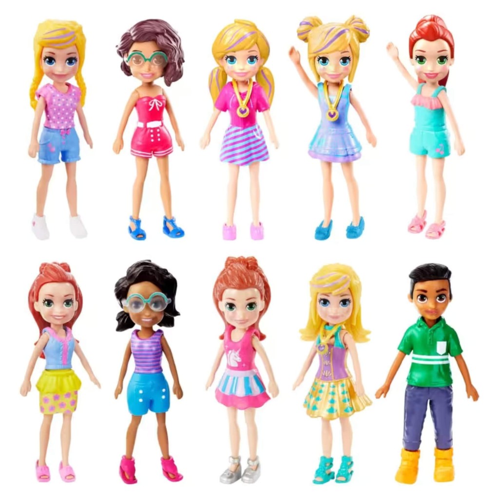 Polly Pocket Boneca Básica Surpresa 1 Unidade Sortida Mattel FWY19 – 076665
