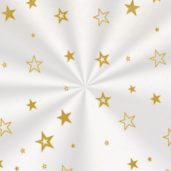 Saco Decorado Estrela Ouro – 10x14cm – 100 unidades – Cromus – Rizzo Embalagens Saco Decorado Estrela Ouro – 10x14cm – 100 unidades – Cromus – Rizzo Embalagens
