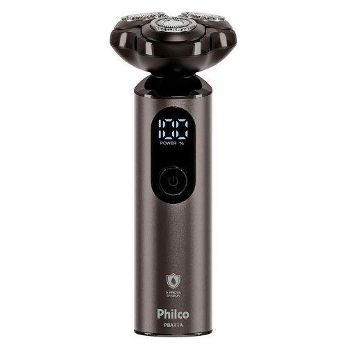 Barbeador Elétrico PBA11A à Prova Dágua Philco Barbeador Elétrico PBA11A à Prova Dágua Philco