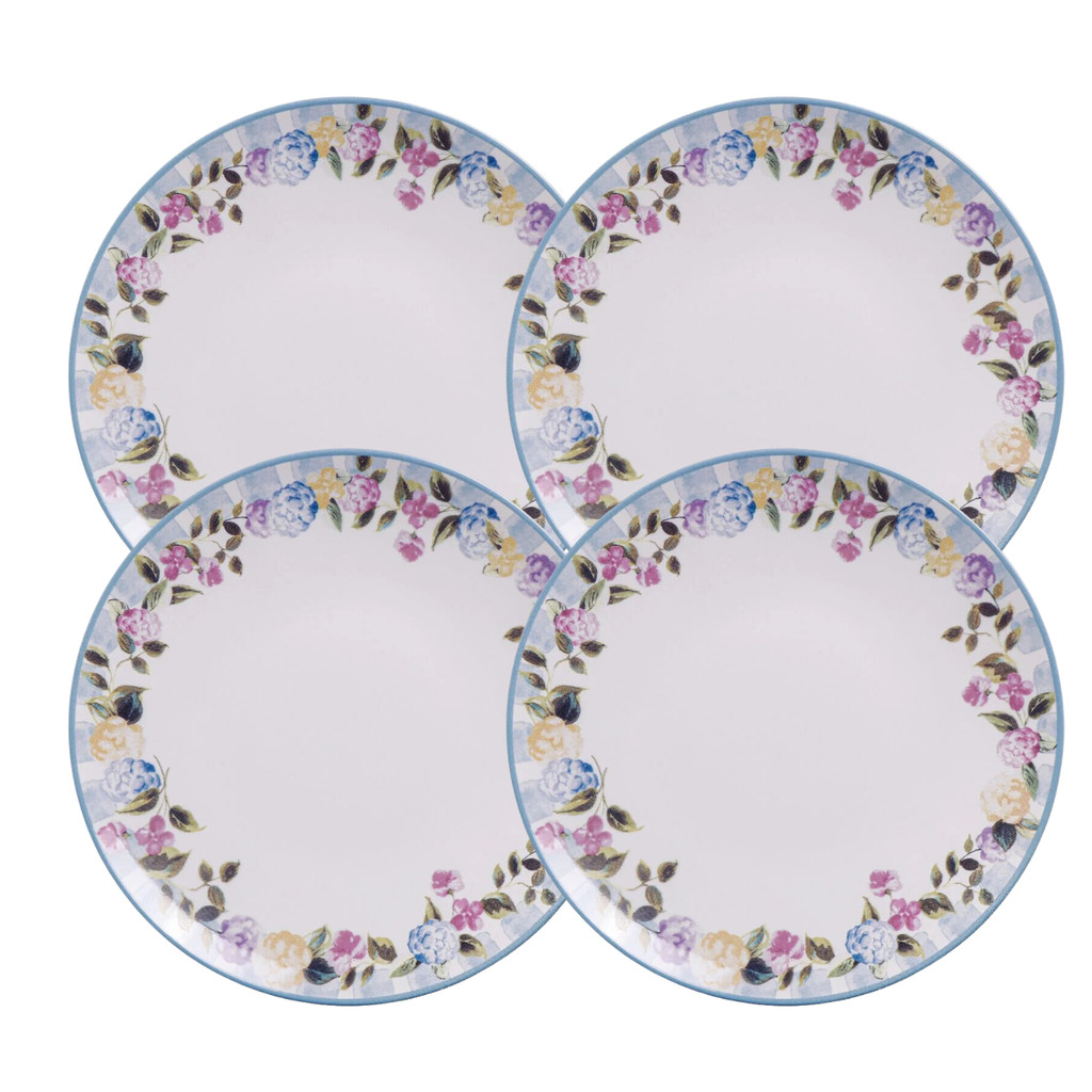 Jogo De Pratos Raso Refeição Kit 4 Peças Porcelana 25cm Aura Tramontina Jantar Jogo De Pratos Raso Refeição Kit 4 Peças Porcelana 25cm Aura Tramontina Jantar