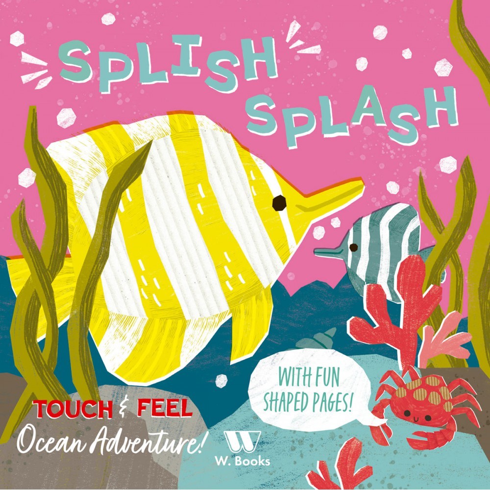 Livro Toque e sinta Splish Splash W.Books Livro Toque e sinta Splish Splash W.Books