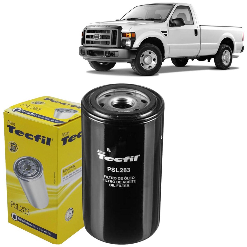 Filtro Óleo Ford F250 3.9 Cummins 2007 A 2012 Tecfil Filtro Óleo Ford F250 3.9 Cummins 2007 A 2012 Tecfil