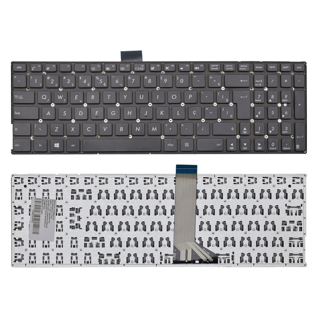 Teclado para Notebook Asus X555UB | Preto ABNT2