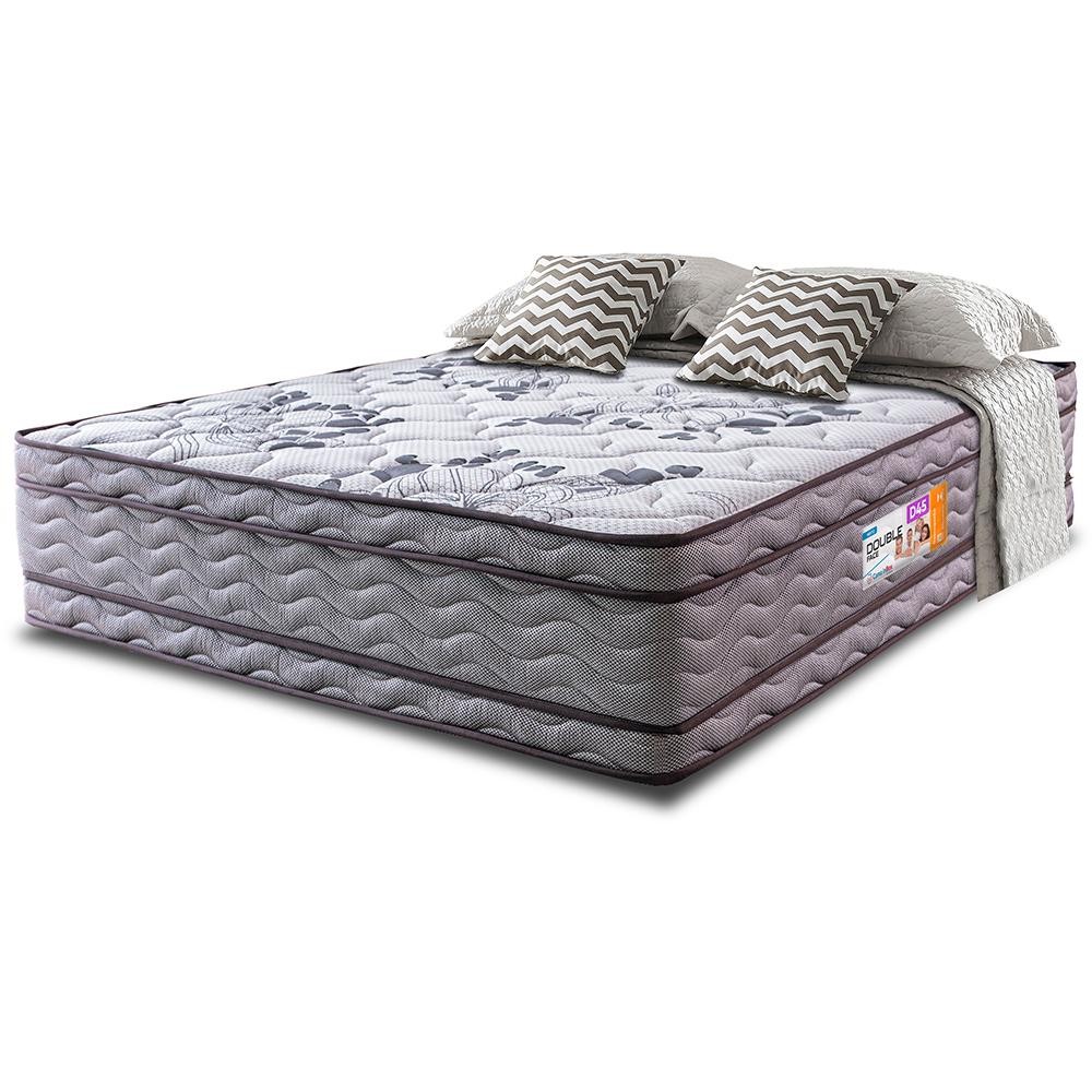 Colchão Queen OrtoFirm 158x198x32 Double Face Espuma D45 Cinza Colchão Queen OrtoFirm 158x198x32 Double Face Espuma D45 Cinza