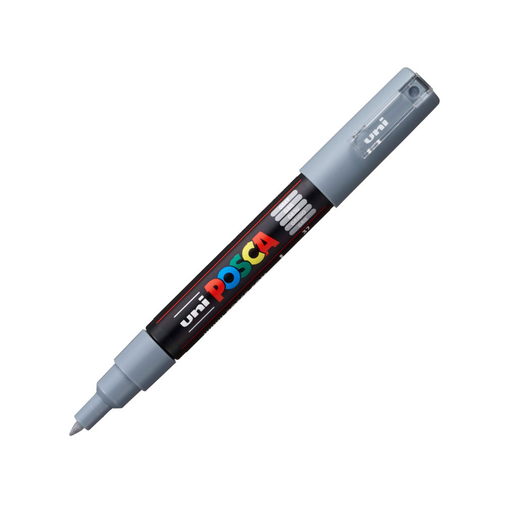 Caneta Posca PC-1M Cinza Uni-Ball Caneta Posca PC-1M Cinza Uni-Ball