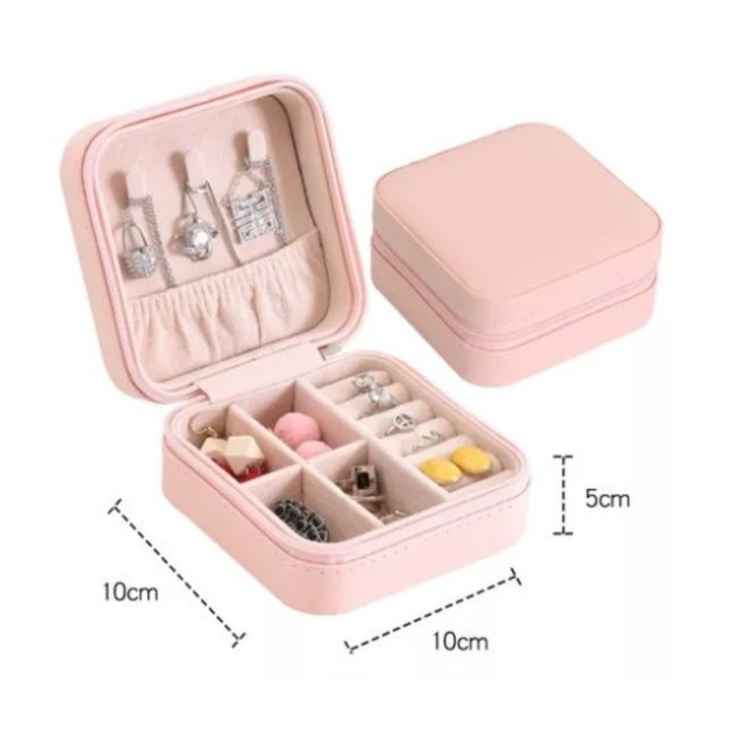 KIT 12 pcs Porta Jóias Portátil Caixinha Bolsa de Armazenamento Colar Brincos Anéis KIT 12 pcs Porta Jóias Portátil Caixinha Bolsa de Armazenamento Colar Brincos Anéis