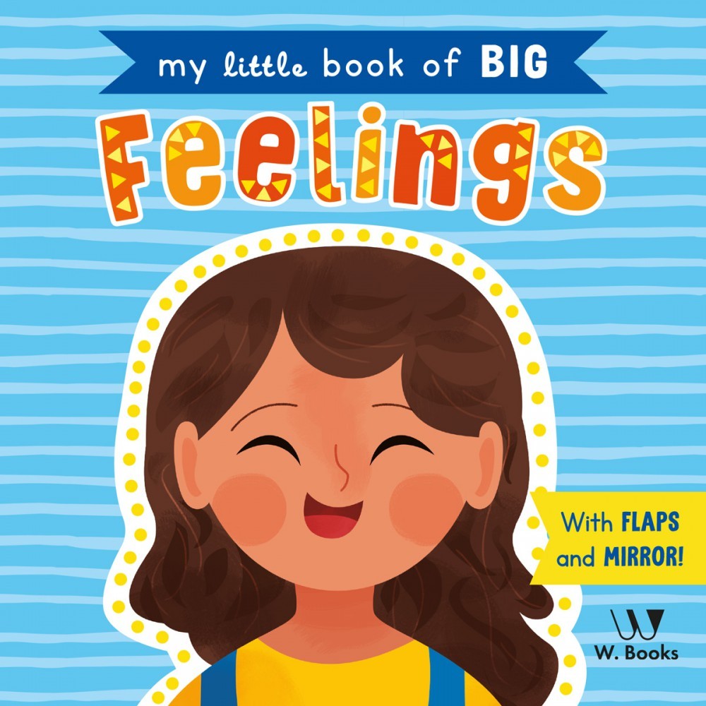 Livro Cartonado My little book of big feelings W.Books Livro Cartonado My little book of big feelings W.Books