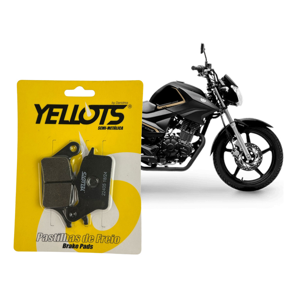 PAR PASTILHA DE FREIO DIANTEIRO FAZER 150 2016 NEO 125 UBS 2019 YBR 150 FACTOR 2016 PAR PASTILHA DE FREIO DIANTEIRO FAZER 150 2016 NEO 125 UBS 2019 YBR 150 FACTOR 2016