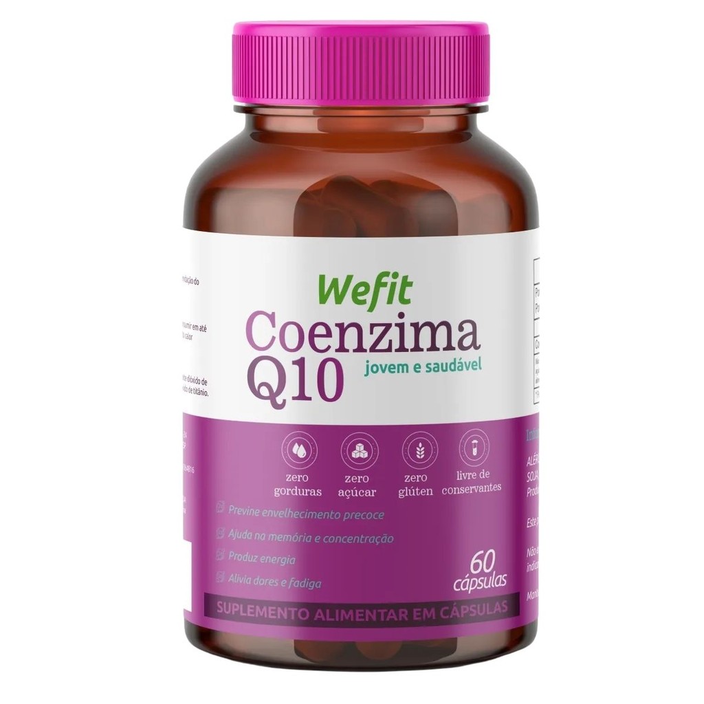 Coenzima Q10 C/60 Cápsulas – WeFit