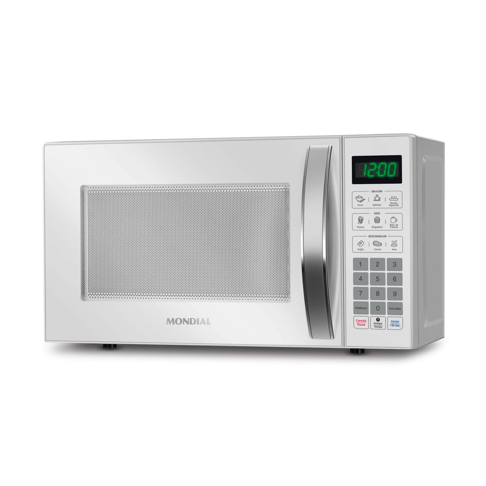 Micro-Ondas Mondial Branco 1200W MO-01-21-W Micro-Ondas Mondial Branco 1200W MO-01-21-W