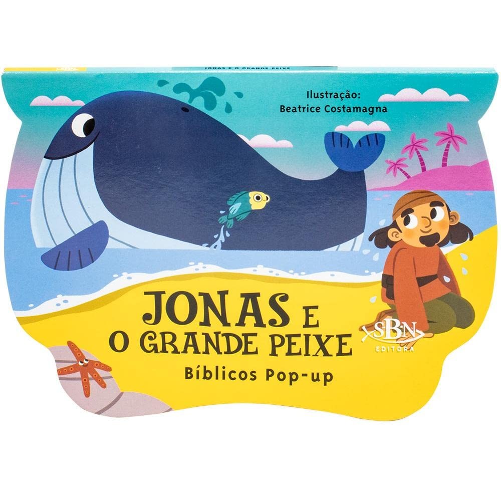 Bíblicos Pop-up: Jonas e o Grande Peixe | Capa Dura Bíblicos Pop-up: Jonas e o Grande Peixe | Capa Dura