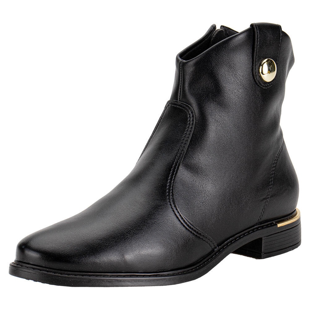 Bota Feminina Cano Baixo Vizzano 3077120 Bota Feminina Cano Baixo Vizzano 3077120