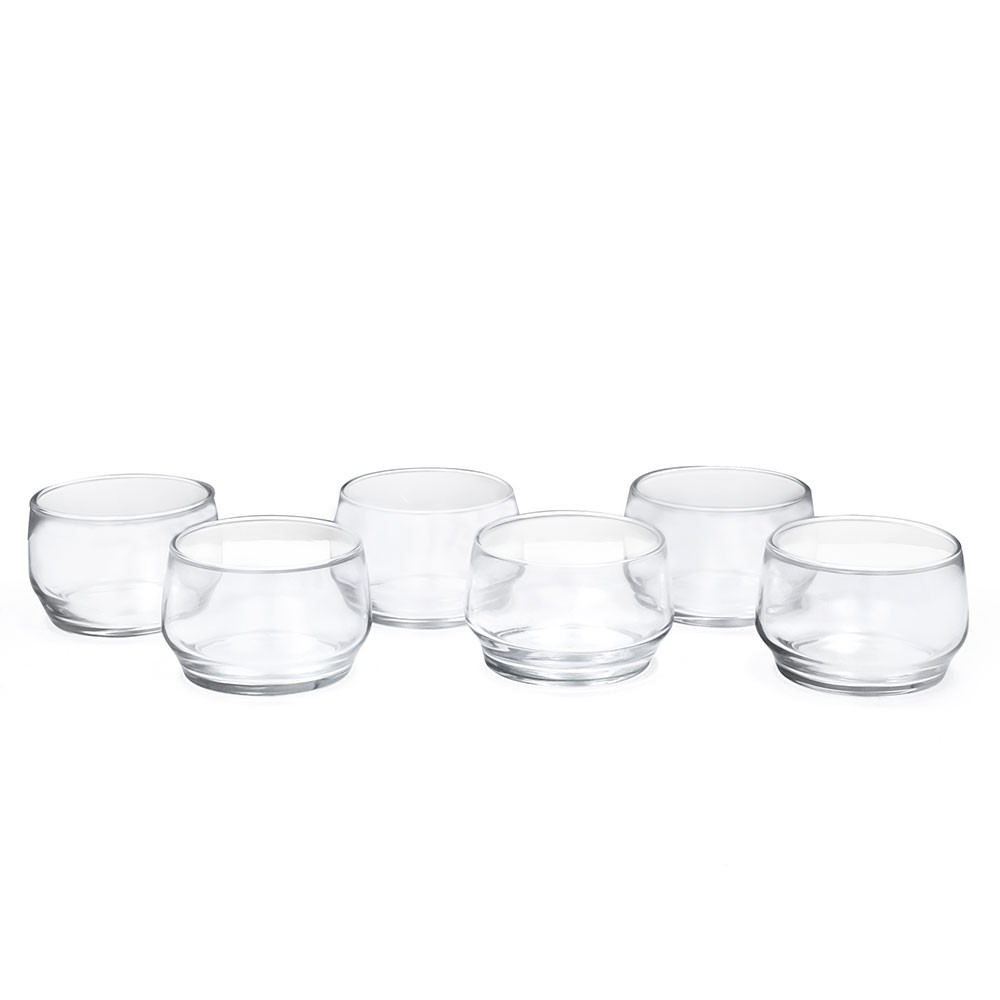 Conjunto Taças Sobremesa 6 Peças Lights Vidro Servir Nadir Conjunto Taças Sobremesa 6 Peças Lights Vidro Servir Nadir