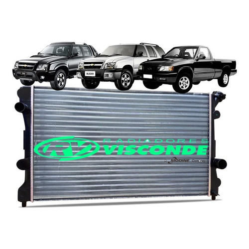 Radiador Visconde Gm S10 2.0 2.4 2.6 1996 1999 2001 2004 2007 2010 2011 Radiador Visconde Gm S10 2.0 2.4 2.6 1996 1999 2001 2004 2007 2010 2011