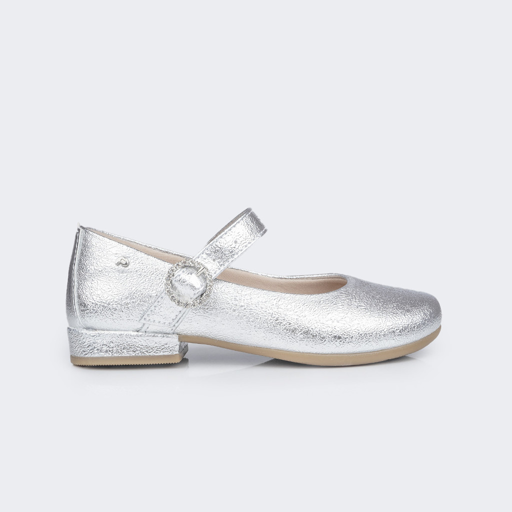 Sapatilha Infantil Social Pampili Lana Fivela Com Strass