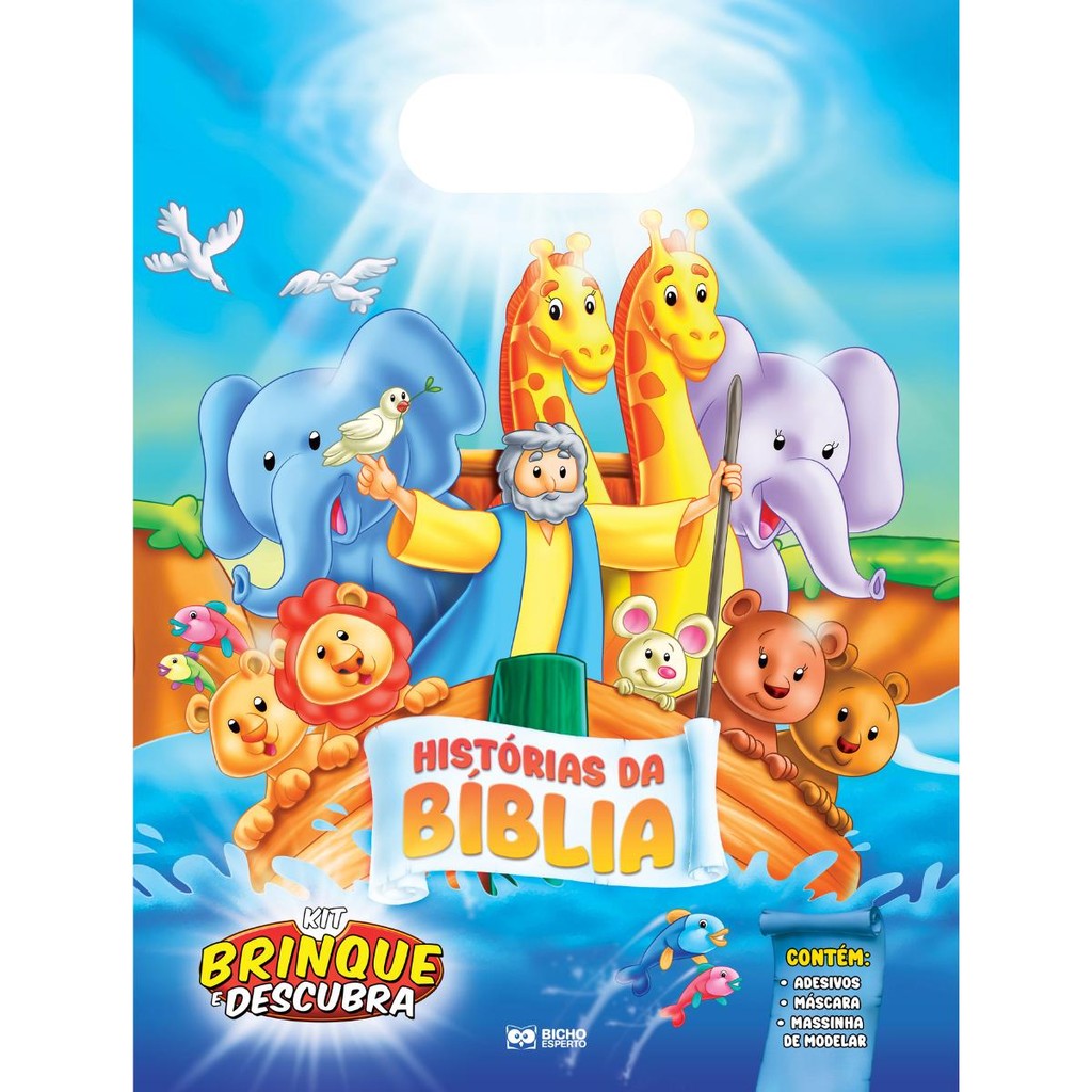 KIT BRINQUE E DESCUBRA – HISTORIAS DA BIBLIA KIT BRINQUE E DESCUBRA – HISTORIAS DA BIBLIA