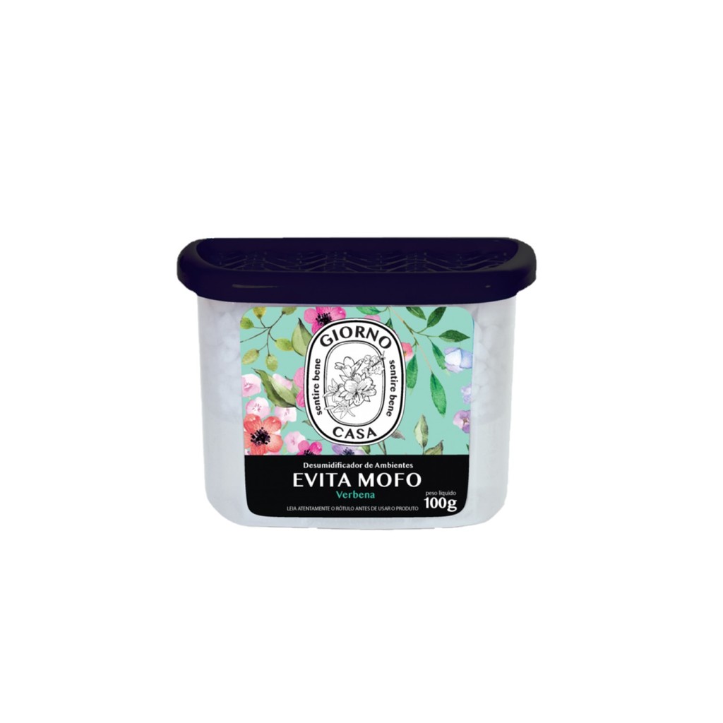 Giorno Casa Sentire Bene Evita Mofo Verbena – Desumidificador de Ambientes 100g Giorno Casa Sentire Bene Evita Mofo Verbena – Desumidificador de Ambientes 100g