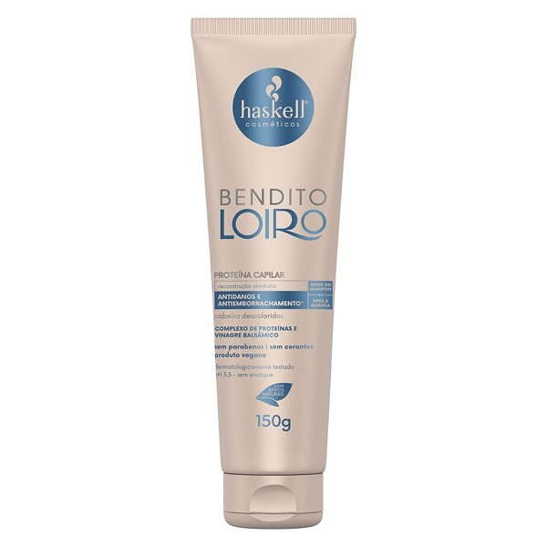 Haskell Bendito Loiro Proteina Capilar 150g Haskell Bendito Loiro Proteina Capilar 150g