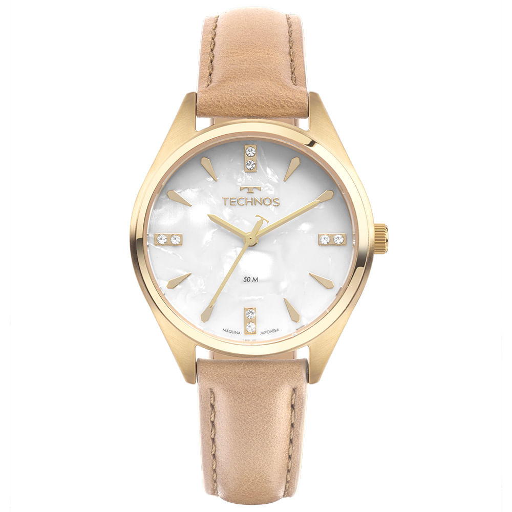 Relógio Technos Feminino Boutique Dourado – 2036MSB/0B Relógio Technos Feminino Boutique Dourado – 2036MSB/0B