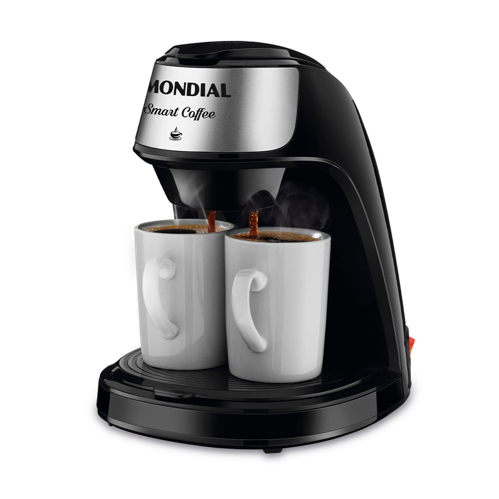 Cafeteira Elétrica Smart Coffe Mondial Preto e Inox 500W C-42-2X-BI Cafeteira Elétrica Smart Coffe Mondial Preto e Inox 500W C-42-2X-BI