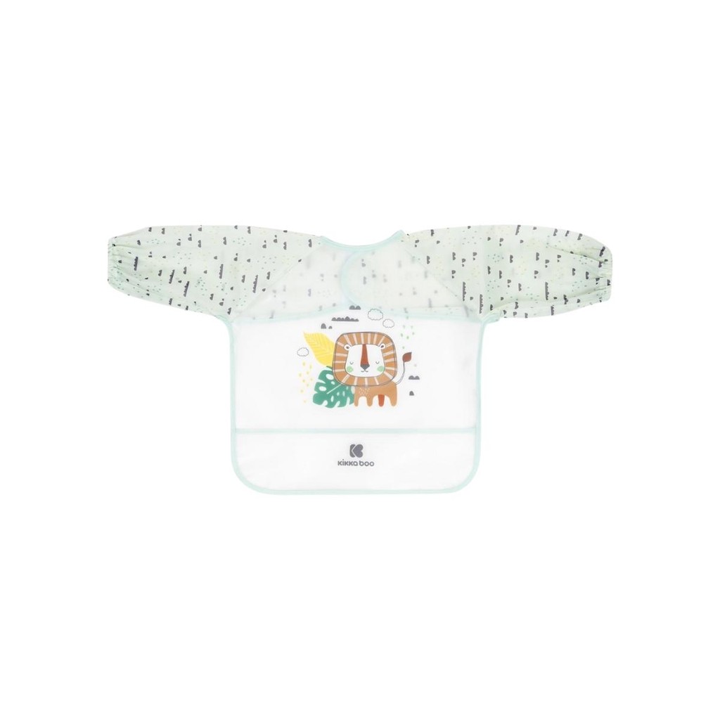 Babador Impermeável Com Mangas Savanna Mint