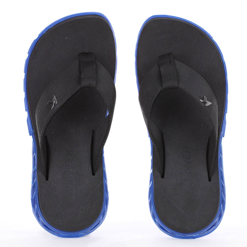 Chinelo Kenner Rakka Preto e Azul – Masculino Chinelo Kenner Rakka Preto e Azul – Masculino