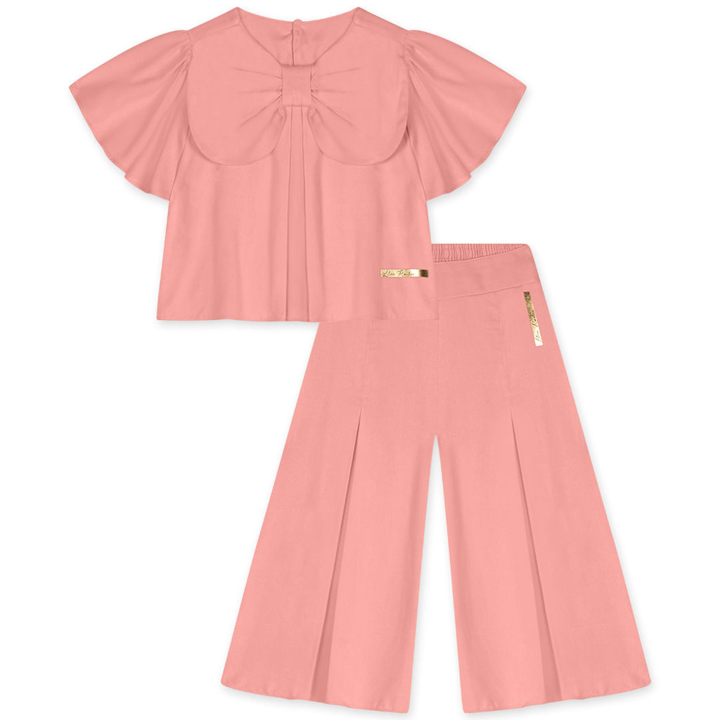 Conjunto Curto Laço Feminino Bebê Lilica Ripilica Conjunto Curto Laço Feminino Bebê Lilica Ripilica