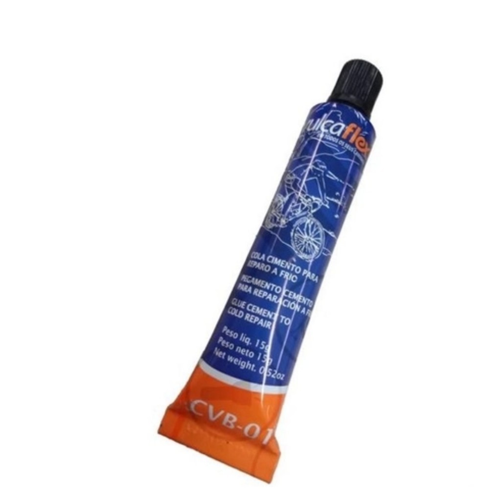 Cola Vulcaflex P/ Remendo De Bicicleta Unidade Cola Vulcaflex P/ Remendo De Bicicleta Unidade