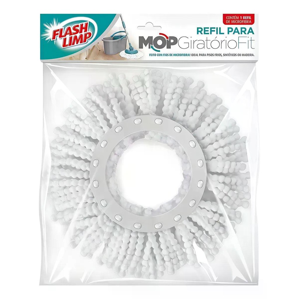Refil Flash Limp Mop Giratorio Fit Rmop5011 Refil Flash Limp Mop Giratorio Fit Rmop5011