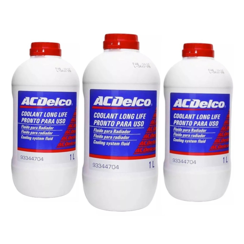 3L Aditivo Radiador Pronto Para Uso Acdelco Laranja 3L Aditivo Radiador Pronto Para Uso Acdelco Laranja