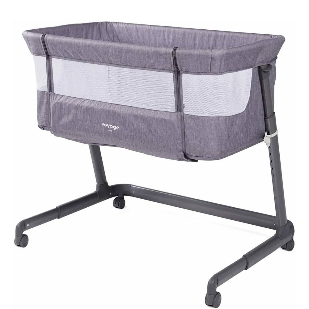 Berço Portátil Co-bed Link Cinza Mescla – Voyage Berço Portátil Co-bed Link Cinza Mescla – Voyage