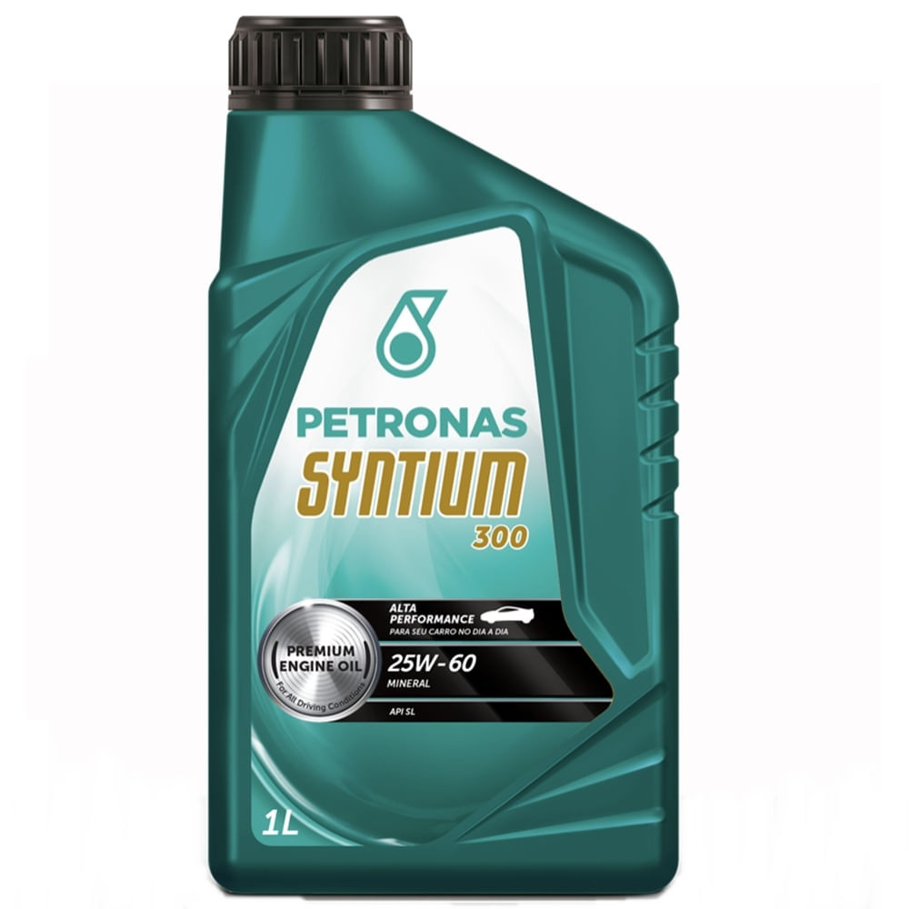 Óleo Lubrificante do Motor Petronas Syntium 300 API SL 25W60 Mineral 1L Óleo Lubrificante do Motor Petronas Syntium 300 API SL 25W60 Mineral 1L