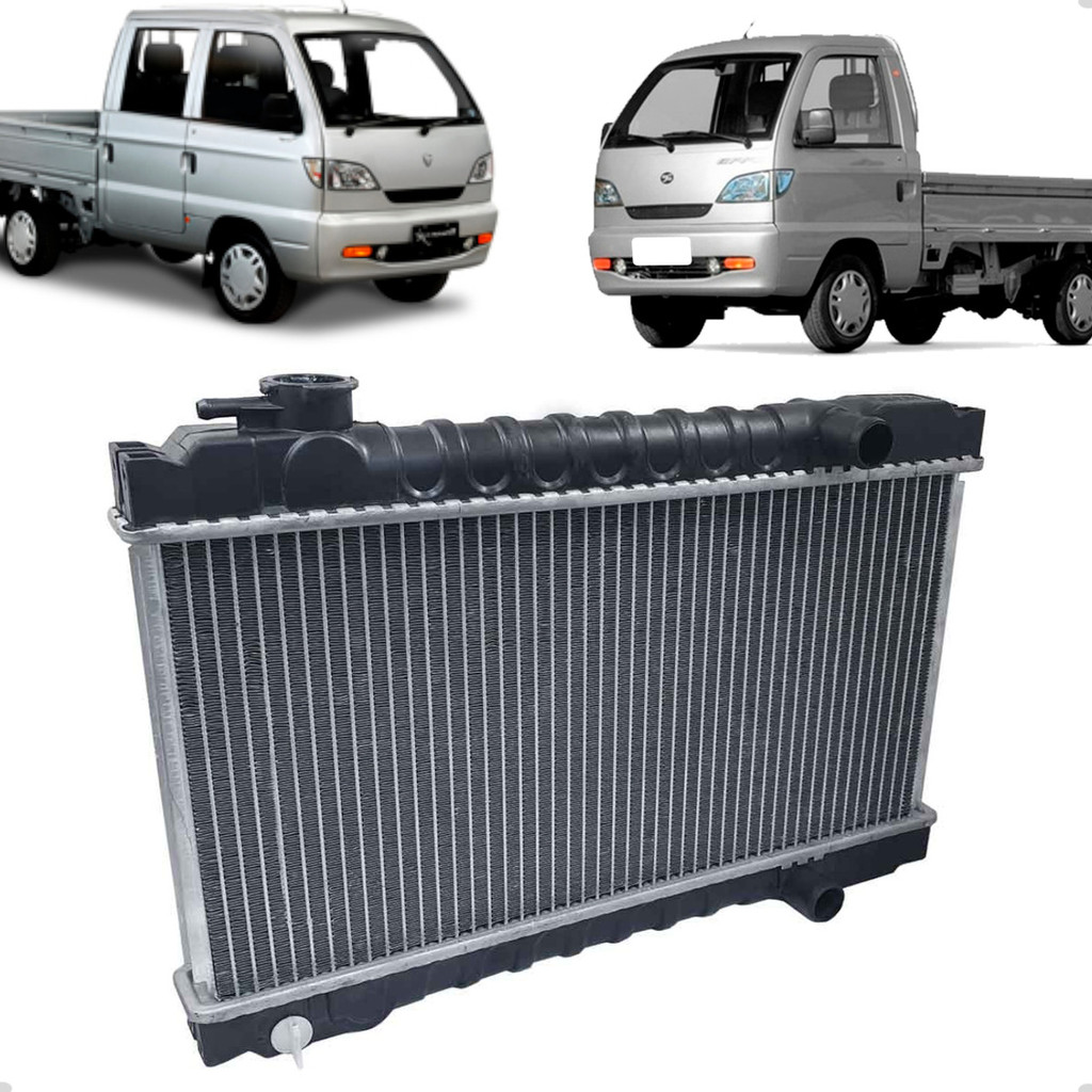 Radiador Água Motor Towner Jr Effa Frente Reta 1.0 8v Radiador Água Motor Towner Jr Effa Frente Reta 1.0 8v