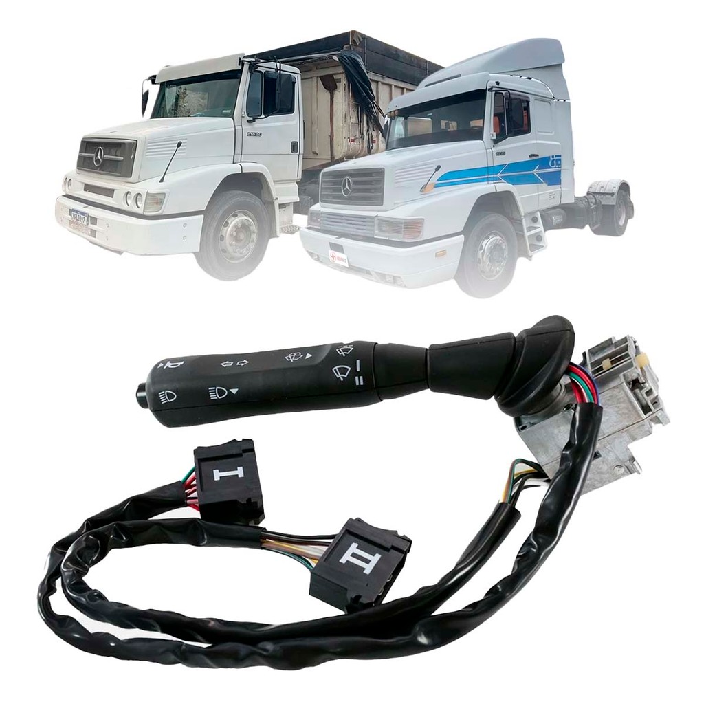 Chave De Seta Caminhões Mercedes L1620 LS1935 1988 A 2011 Retorno Automático Temporizador Completo Chave De Seta Caminhões Mercedes L1620 LS1935 1988 A 2011 Retorno Automático Temporizador Completo